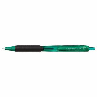 Długopis Kulkowy Automatyczny UNI Jetstream SXN 101 C Niebieski W Zielonej Obudowie