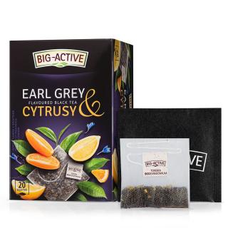 HERBATA Big-Active CZARNA Earl Grey  cytrusy 20SZTUK