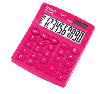 Kalkulator biurowy 10-cyfrowy Eleven SDC-810NR Różowy