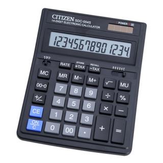Kalkulator Citizen SDC-554S Biurowy 14 pozycyjny