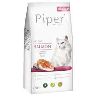 Karma dla Kotów Piper po Sterylizacji z Łososiem Sucha - 3kg