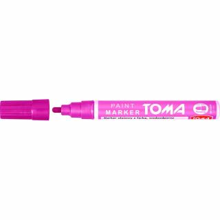Marker olejowy Toma To-440 różowy