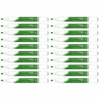 Marker tablic suchościeralnych Rystor RMS zielony zestaw 20 szt