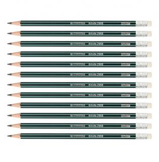 Ołówek Stabilo Othello B gumką - zestaw 12 szt
