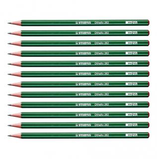 Ołówek Stabilo Othello H bez gumki - zestaw 12 szt