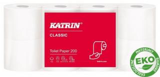 Papier toaletowy 2-W Katrin Classic 8 rolek biały