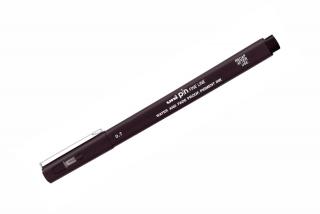 Pisak kreślarski UNI PIN 200 0,7mm czarny