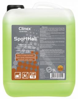 Płyn do podłóg i powierzchni sportowych Clinex Sportshall Myjąco Pielęgnujący 5L