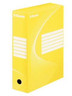 Pudło archiwizacyjne Esselte Boxy 100 mm Żółty