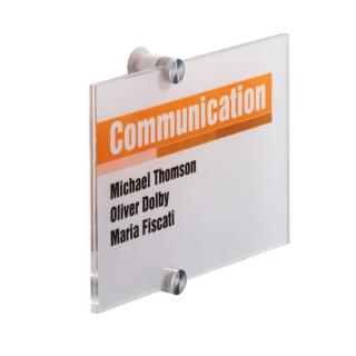 Tabliczka informacyjna Crystal Sign 210 X 148 mm