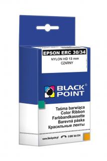 TAŚMA BARWIĄCA BLACK POINT KBPE30BK EPSON ERC 30 / 34 CZARNA 12,7MM/4M   ERC: 30 34 38; TM