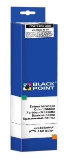 TAŚMA BARWIĄCA BLACK POINT KBPE350 RIBBON EPSON C13S015637 CZARNY 12,7MM/10M