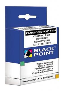 TAŚMA BARWIĄCA BLACK POINT KBPP1090 PANASONIC KX-P 1090 / 1124 CZARNA 8MM/1,8M   PANASONIC