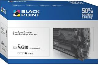Toner Black Point LBPLMX810 62D2000 Lexmark MX710 MX711 MX810 MX811 MX812