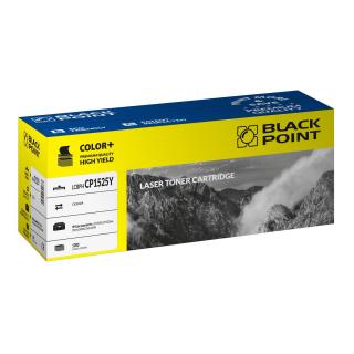 TONER BLACK POINT ŻÓŁTY LCBPHCP1525Y HP CE322A HP COLOR LASERJET PRO: CP1525N CP1525NW