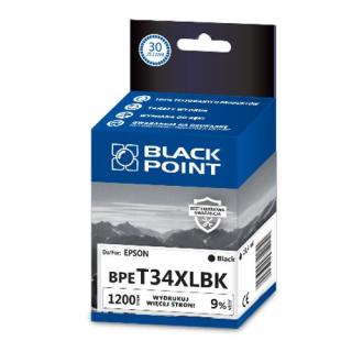 TUSZ BLACK POINT BLACK BPET34XLBK EPSON C13T34714010   WORKFORCE PRO WF-3720DWF WORKFORCE