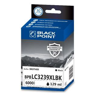 TUSZ BLACK POINT CZARNY BPBLC3239XLBK BROTHER LC-3239XLBK   MFC-J5945DW MFC-J6945DW MFC-J6