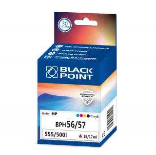 TUSZ BLACK POINT DWUPAK (CMYK) BPH56/57 HP SA342AE HP DESKJET: 450 5145 5150 5151 5550