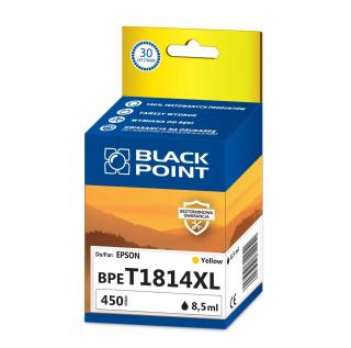 TUSZ BLACK POINT ŻÓŁTY BPET1814XL EPSON T1814 EPSON EXPRESSION HOME: XP102 XP202 XP205