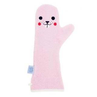 BABY SHOWER Non-slip shower glove Pink