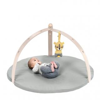 FRANCKFISCHER Stelaż babyspyder do mocowania zabawek do zabawy na podłodze drewniany 0+