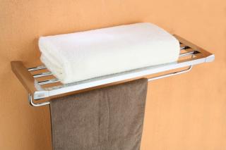 Półka na ręczniki z relingiem    ROK-87012