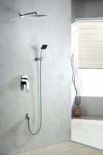 Zestaw prysznicowy podtynkowy z deszczownicą i prysznicem  LIWIA  LIW-ZKP.150C