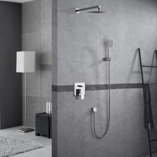 Zestaw prysznicowy podtynkowy z deszczownicą i prysznicem  MONACO MON-ZKP.150C