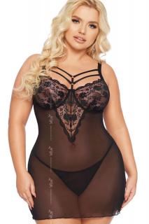 SOFTLINE ALDONA KOSZULKA I STRINGI PLUS SIZE