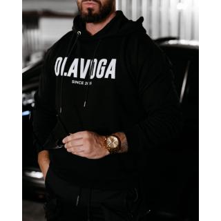 BLUZA MĘSKA BAWEŁNIANA OVERSIZE OLAVOGA MEN COLD BLACK