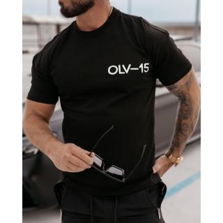 BLUZKA T-SHIRT MĘSKI OLAVOGA MEN SCUPLT BLACK