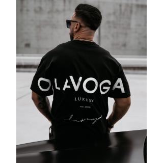 BLUZKA T-SHIRT MĘSKI OLAVOGA MEN THEMIS BLACK