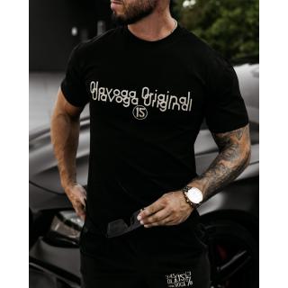 BLUZKA T-SHIRT MĘSKI OLAVOGA MEN VEGOSH BLACK