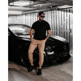 BLUZKA T-SHIRT MĘSKI OVERSIZE 3D OLAVOGA MEN VALOUR BLACK