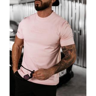 BLUZKA T-SHIRT MĘSKI OVERSIZE 3D OLAVOGA MEN VALOUR PUDER