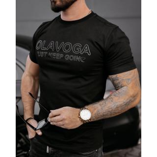 BLUZKA T-SHIRT MĘSKI OVERSIZE OLAVOGA MEN COELLO BLACK