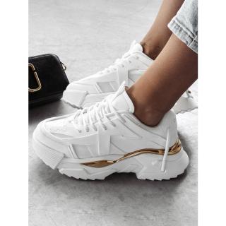 BUTY DAMSKIE SNEAKERSY OLAVOGA SHOES SHINE ECRU