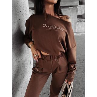 KOMPLET DRES HAFT 3D OLAVOGA BONITA BROWN