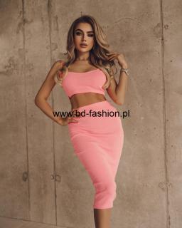 KOMPLET FIT SET NEON PINK