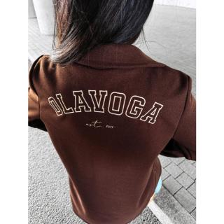 PŁASZCZ DAMSKII OLAVOGA LOVER BROWN