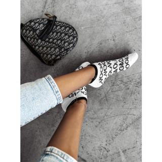 SKARPETKI SOCKS STOPKI OLAVOGA VELVESS ECRU