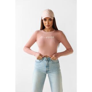 SWETER PRĄŻKOWANY OLAVOGA JACQUELINE PUDER