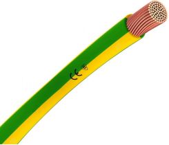 Kabel uziemiający zielono-żółty 6mm2 linka