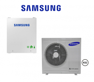 Zestaw pompa ciepła Samsung 12kW +bufory,zasobniki, pompki, materiały