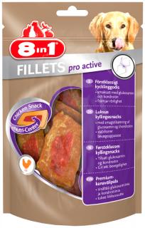 8in1 Przysmak Fillets Pro Active dla psa op. 80g