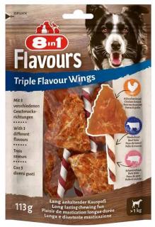 8in1 Triple Flavour Wings przysmak dla psa 113g