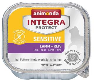 Animonda Integra Protect Sensitive FELINE Diet Karma z jagnięciną i ryżem dla kota 100g