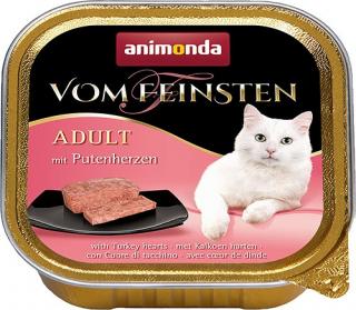 Animonda Vom Feinsten CAT Adult Karma z indyczymi sercami dla kota 100g
