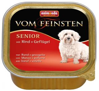 Animonda vom Feinsten DOG Senior RindGeflugel Karma z wołowiną i drobiem dla psa 150g