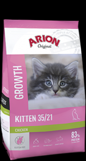 Arion Original Cat Kitten 35/21 Chicken Karma z kurczakiem dla kociąt 2kg